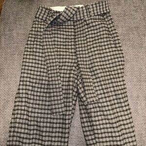 Wilfred Checkered Tie Pants